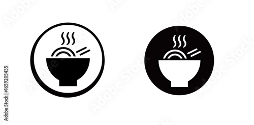 Meal icon set 20A,20A−2 : meal , icon, Ramen, rice, noodles, bar, restaurant, soba	
