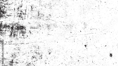 Abstract Black and White Grunge Texture Background with Distressed Rough Surface Details