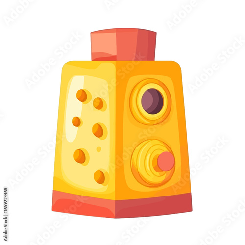 Illustration of a grater 