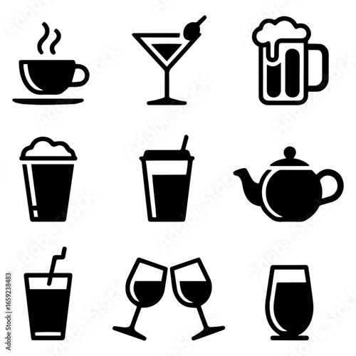 food and drink icons