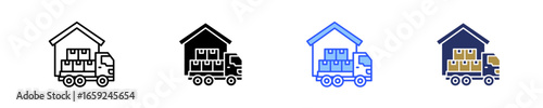 Wholesaler  Icon Set Multiple Style Collection
