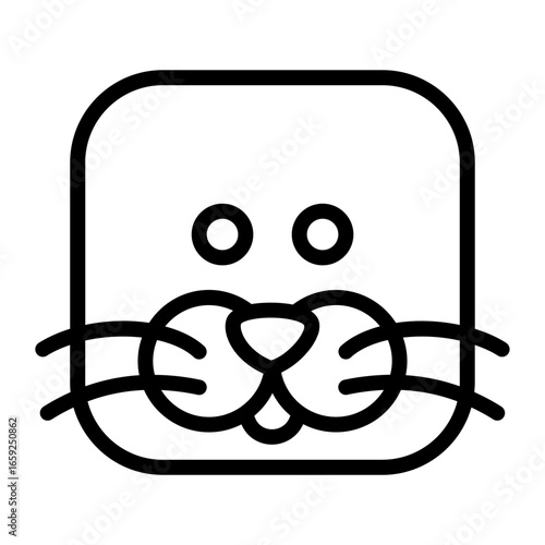 sea lion icon design