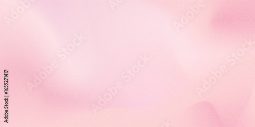 Femine ombre blush gradient seamless bg with noise texture. Delicate soft pink pattern with a pearlescent effect.