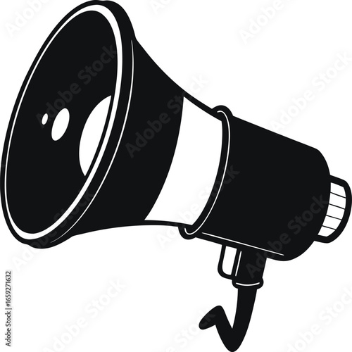 A megaphone vector illustration