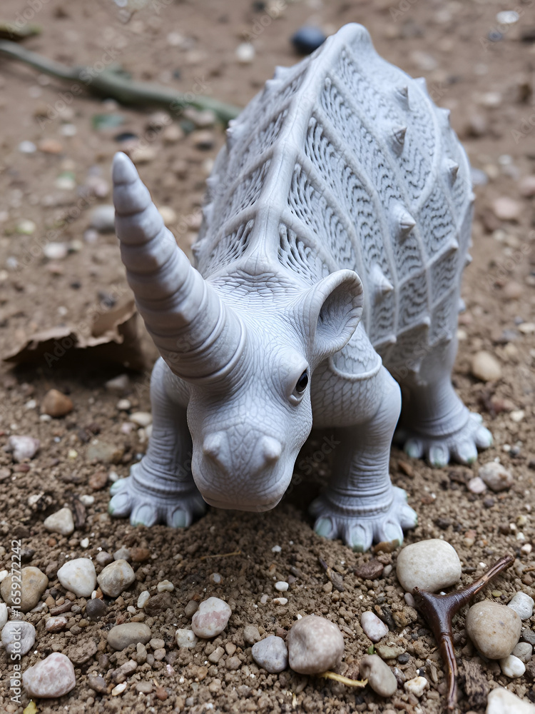 Obraz premium Spitzmaulnashorn