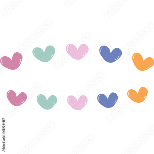 Cute Love Element Decoration