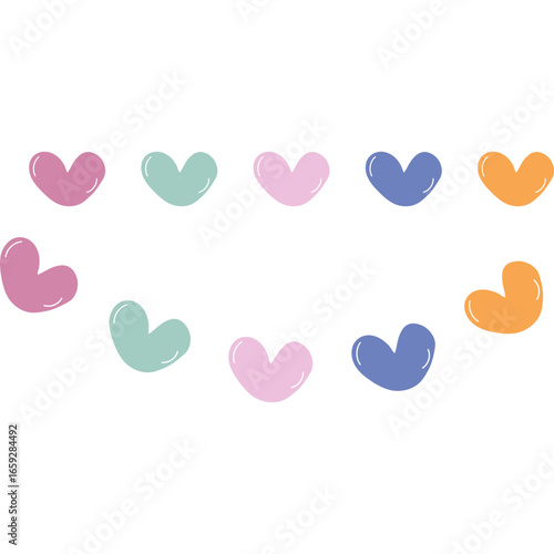 Cute Love Element Decoration