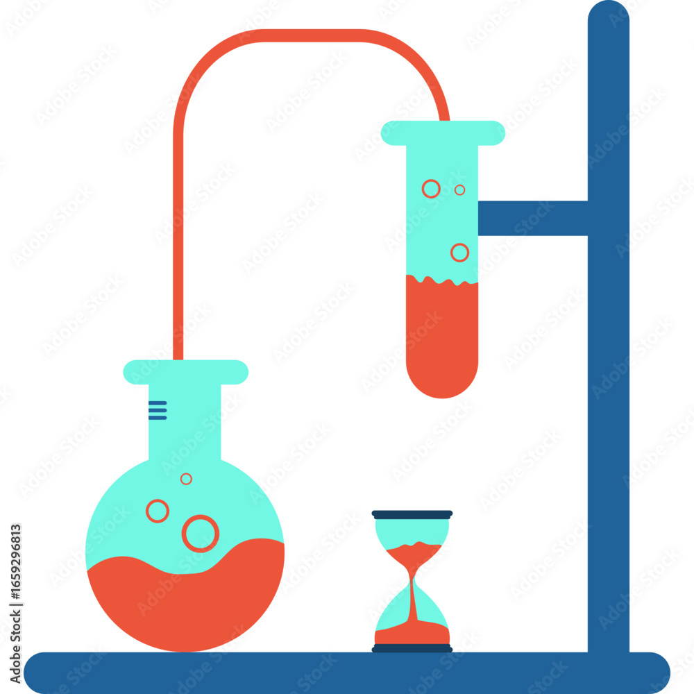 Obraz premium Chemistry Lab Test Tubes