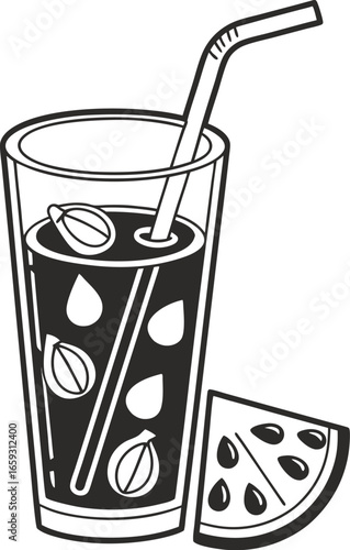 glass of lemonade