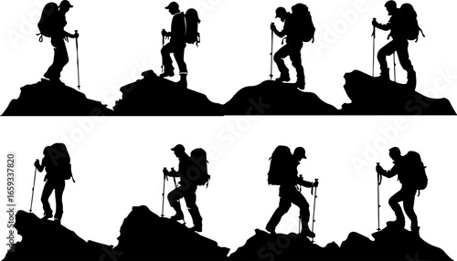 "Summit Seeker: Journey Through the Peaks"