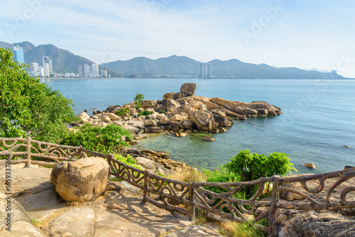 Awesome view of Hon Chong Promontory in Nha Trang, Vietnam