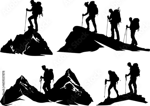 "Summit Seeker: Journey Through the Peaks"