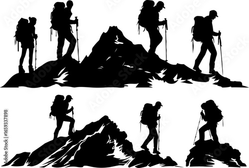 "Summit Seeker: Journey Through the Peaks"