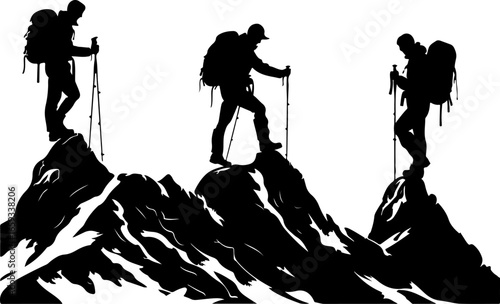 "Summit Seeker: Journey Through the Peaks"