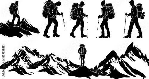 "Summit Seeker: Journey Through the Peaks"