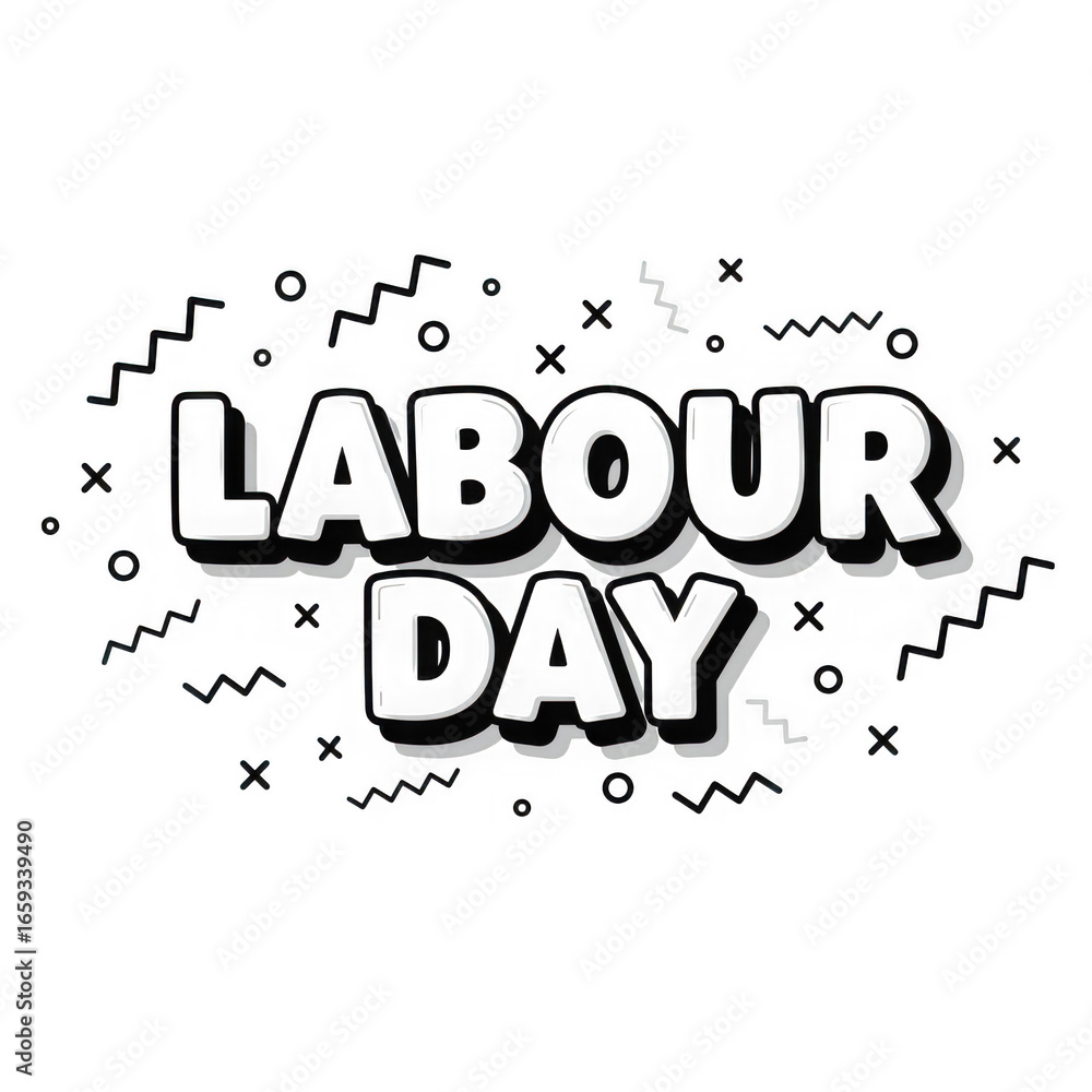 Fototapeta premium Bold typography text design isolated on transparent background