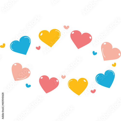Cute Love Element Decoration