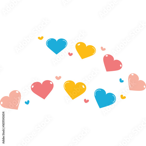 Cute Love Element Decoration