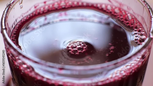 red wine in a glass