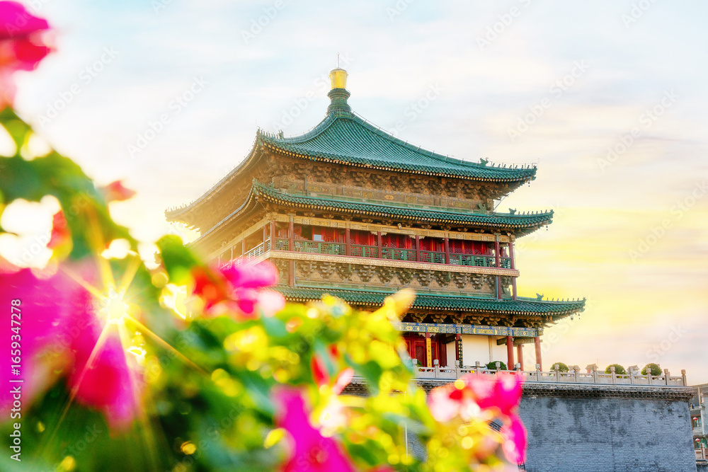 Fototapeta premium Xi'an Bell Tower, China