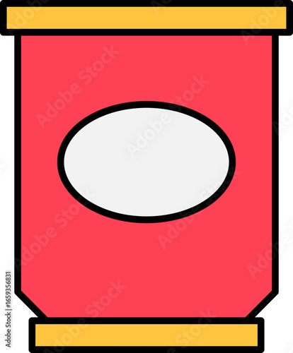 Cow Farm and Dairy Product Line Icons – Meat, Milk, and Agriculture Vector Set