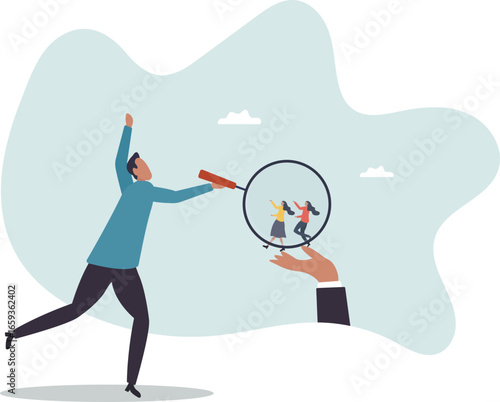 Analyze candidate, employee performance review, evaluation or analysis, choose recruitment applicants,about a man and his life.