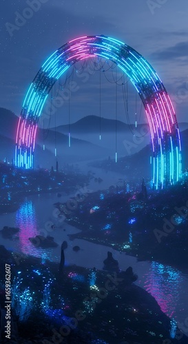 Diverse Professional Individuals Engaging in Modern Business and Lifestyle Activities