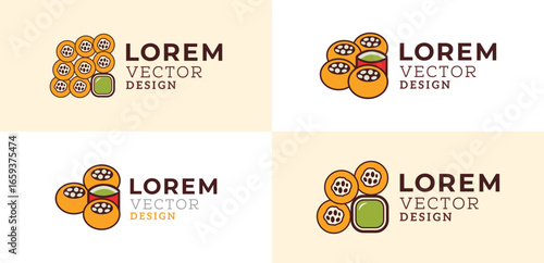 Pani Puri Logo Vector – Indian Street Food Snack Design