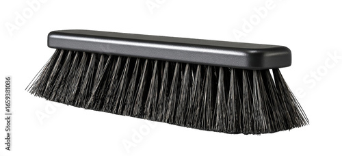 Gray rectangular cleaning brush