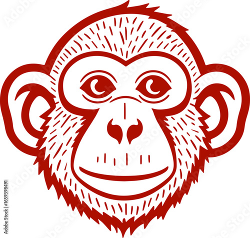 monkey face icon 