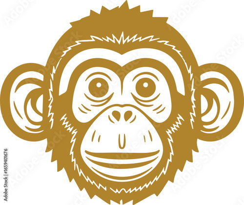 monkey face icon 