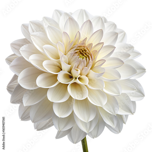 Wallpaper Mural dahlia white on transparent background png Torontodigital.ca