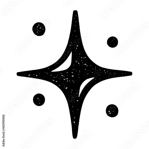 Vintage starburst retro design vector