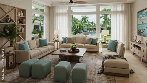 Luxury living room design ideas: modern coastal home decor inspiration and interior design trends