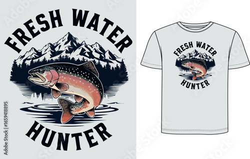 Fishing T Shirt Design