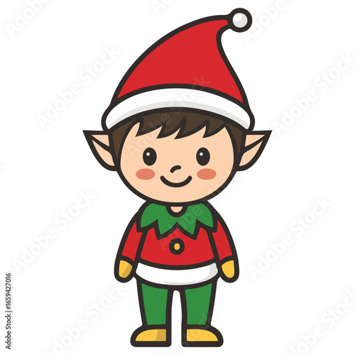 christmas elf, elf, christmas, festival, vector, transparent background, xmas, isolated, december, season, celebration, icon, leprechaun