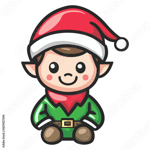christmas elf, elf, christmas, festival, vector, transparent background, xmas, isolated, december, season, celebration, icon, leprechaun
