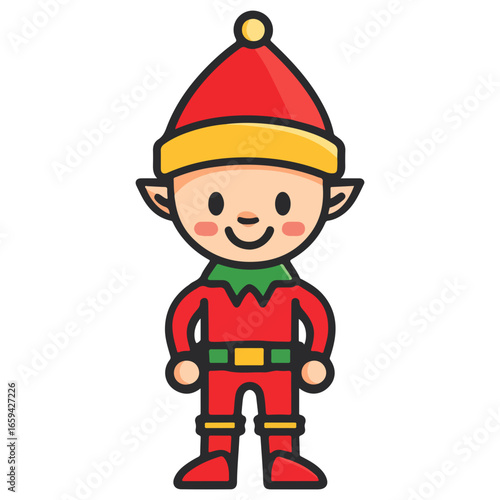 christmas elf, elf, christmas, festival, vector, transparent background, xmas, isolated, december, season, celebration, icon, leprechaun