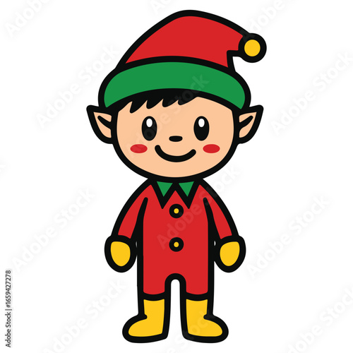 christmas elf, elf, christmas, festival, vector, transparent background, xmas, isolated, december, season, celebration, icon, leprechaun