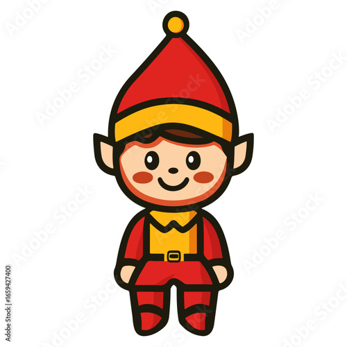 christmas elf, elf, christmas, festival, vector, transparent background, xmas, isolated, december, season, celebration, icon, leprechaun