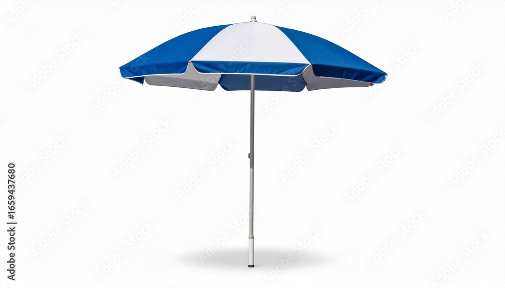 Obraz premium beach umbrella isolated on white