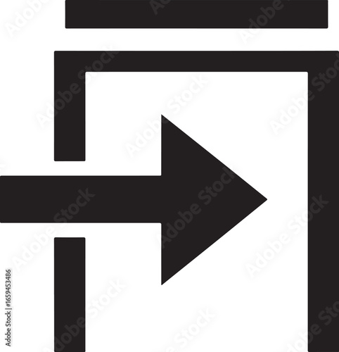 Free Download Exit Arrow Direction Icon - GFXLoad