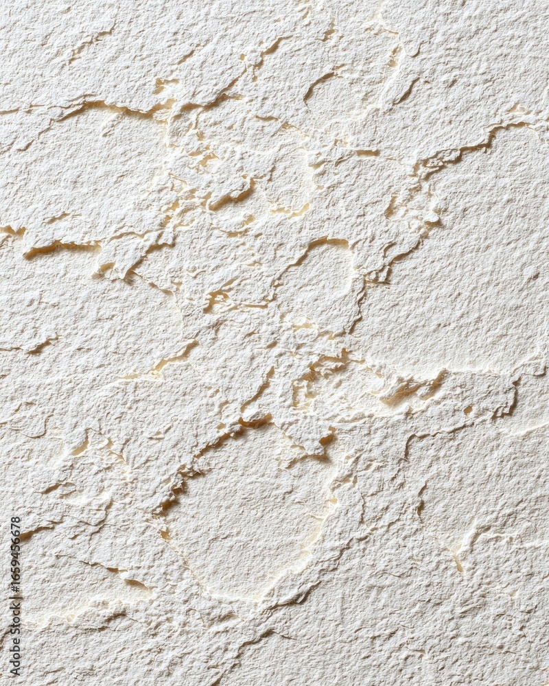 Detailed Texture Of Light Beige And White Stone