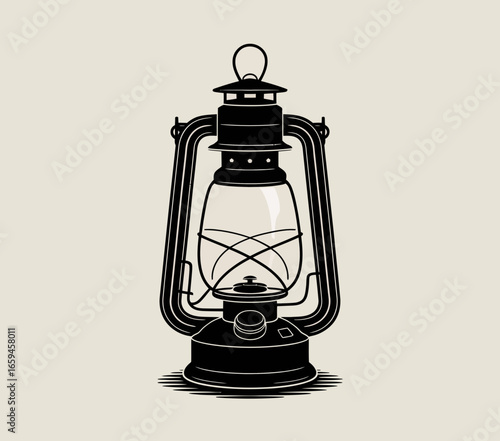 old oil lamp
