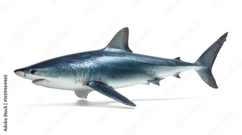 Obraz premium Blue shark profile (1)