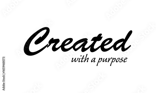 Biblical Phrase, Christian typography for banner, poster, photo overlay, apparel design