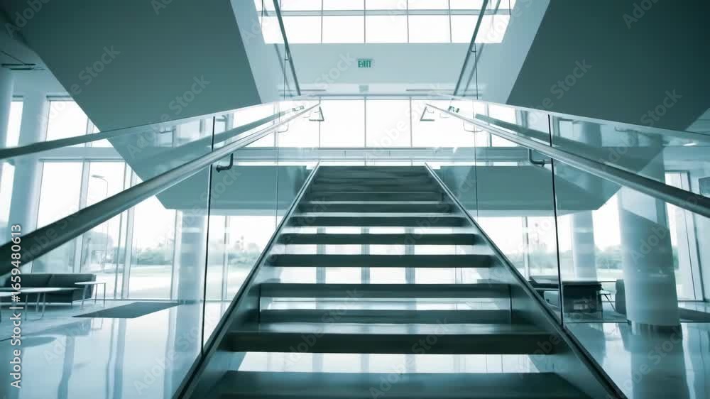 Modern Architecture Ascending Staircase and Contemporary Design Modern Architecture Ascending Staircase and Contemporary Design