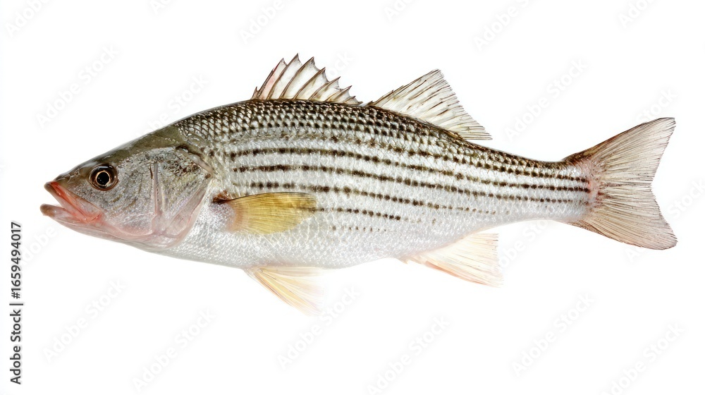 Fototapeta premium Profile view of a fish 