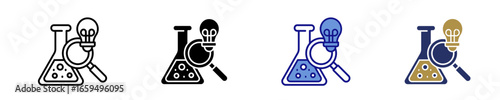 R&D Lab  Icon Set Multiple Style Collection