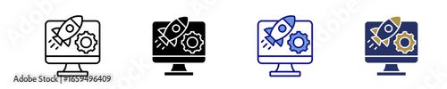 Startup Launchpad  Icon Set Multiple Style Collection